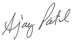 Signature of Peter Nunoda president of AV资源